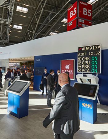 inter airport Euope stand