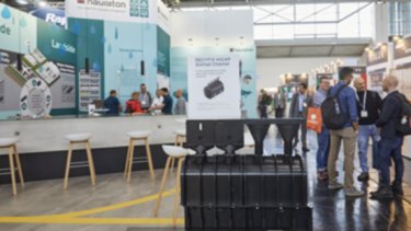 IAE25 press release image of the Hauraton stand