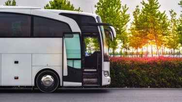 IAE blog image of an electric airport bus