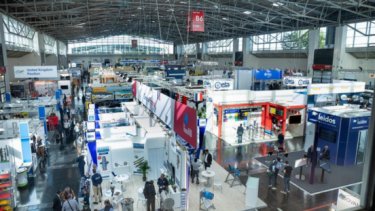 IAE image of the show zones and pavilions